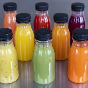 PEF Juice bottles